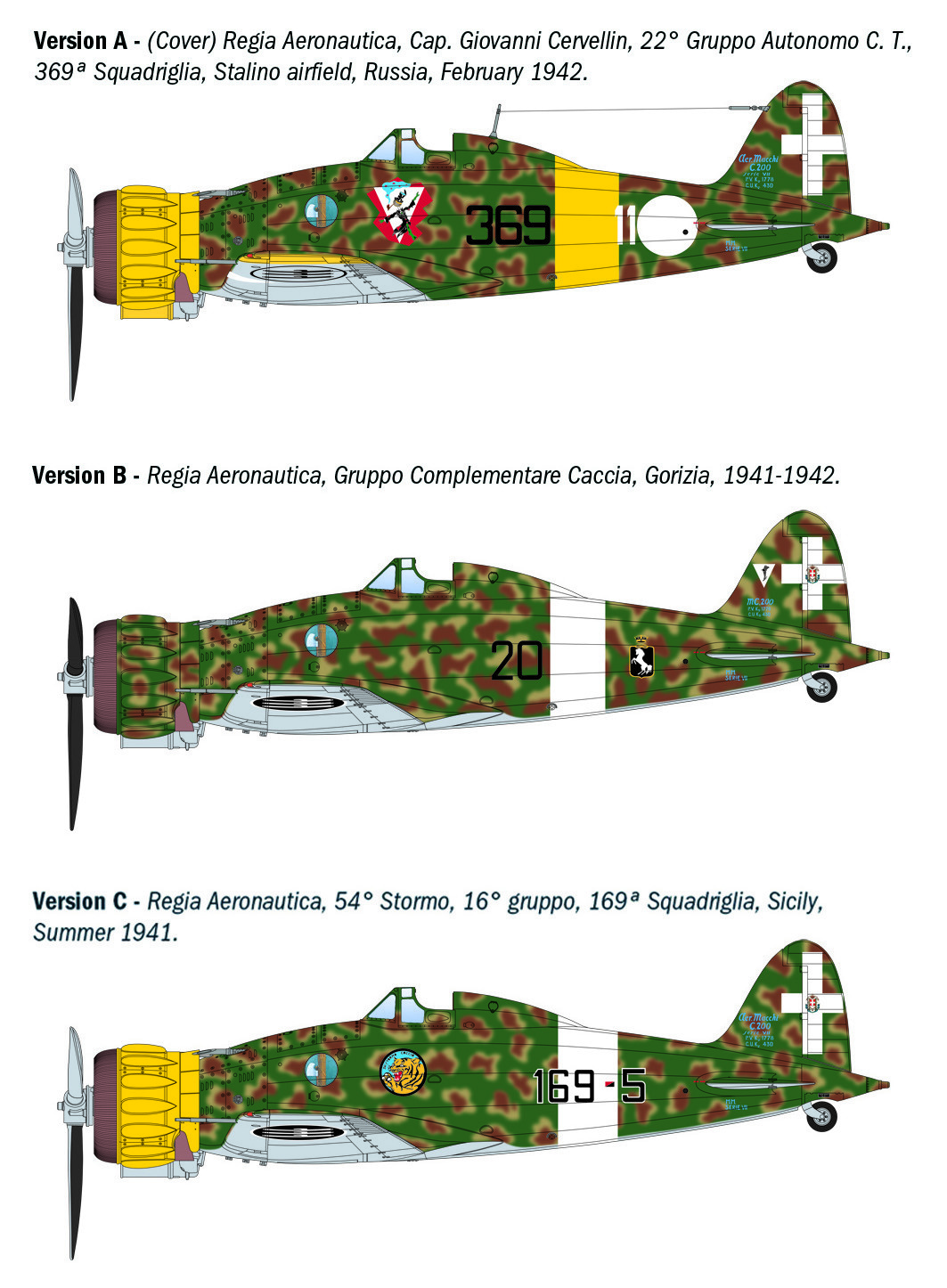 Italeri 1/32 Macchi MC.200 Saetta # 2516