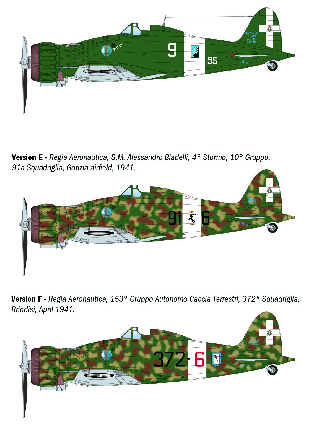 Italeri 1/32 Macchi MC.200 Saetta # 2516