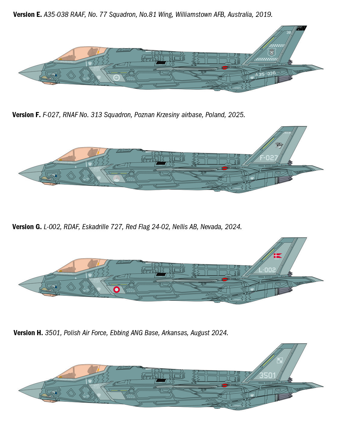 Italeri 1/48 F-35A Lightning II (Beast Mode) # 2836