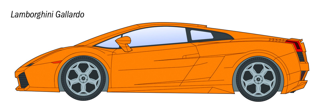 Italeri 1/24 Lamborghini Gallardo # 3673