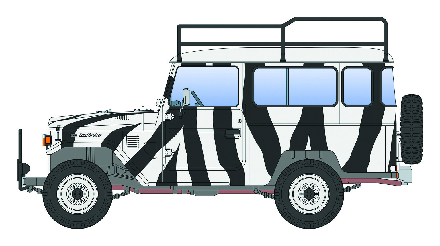 Italeri 1/24 Toyota Land Cruiser Safari # 3681