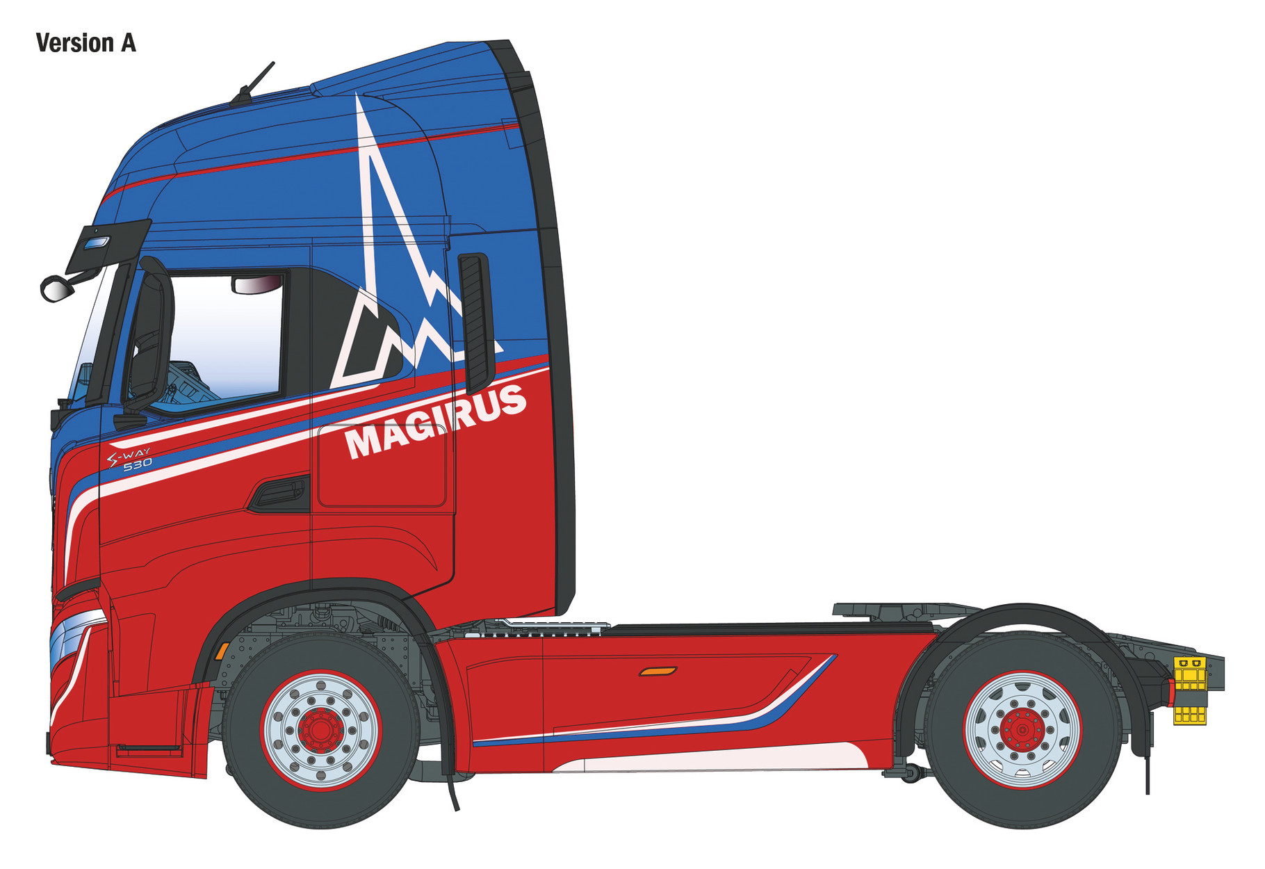 Italeri 1/24 Iveco Stralis S-Way Truck # 3963