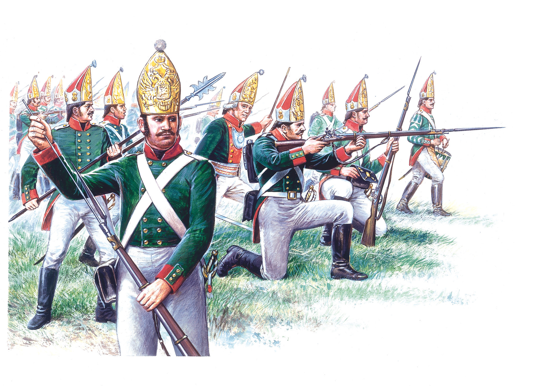 Italeri 1/72 Russian Grenadiers Napoleonic Wars # 6006