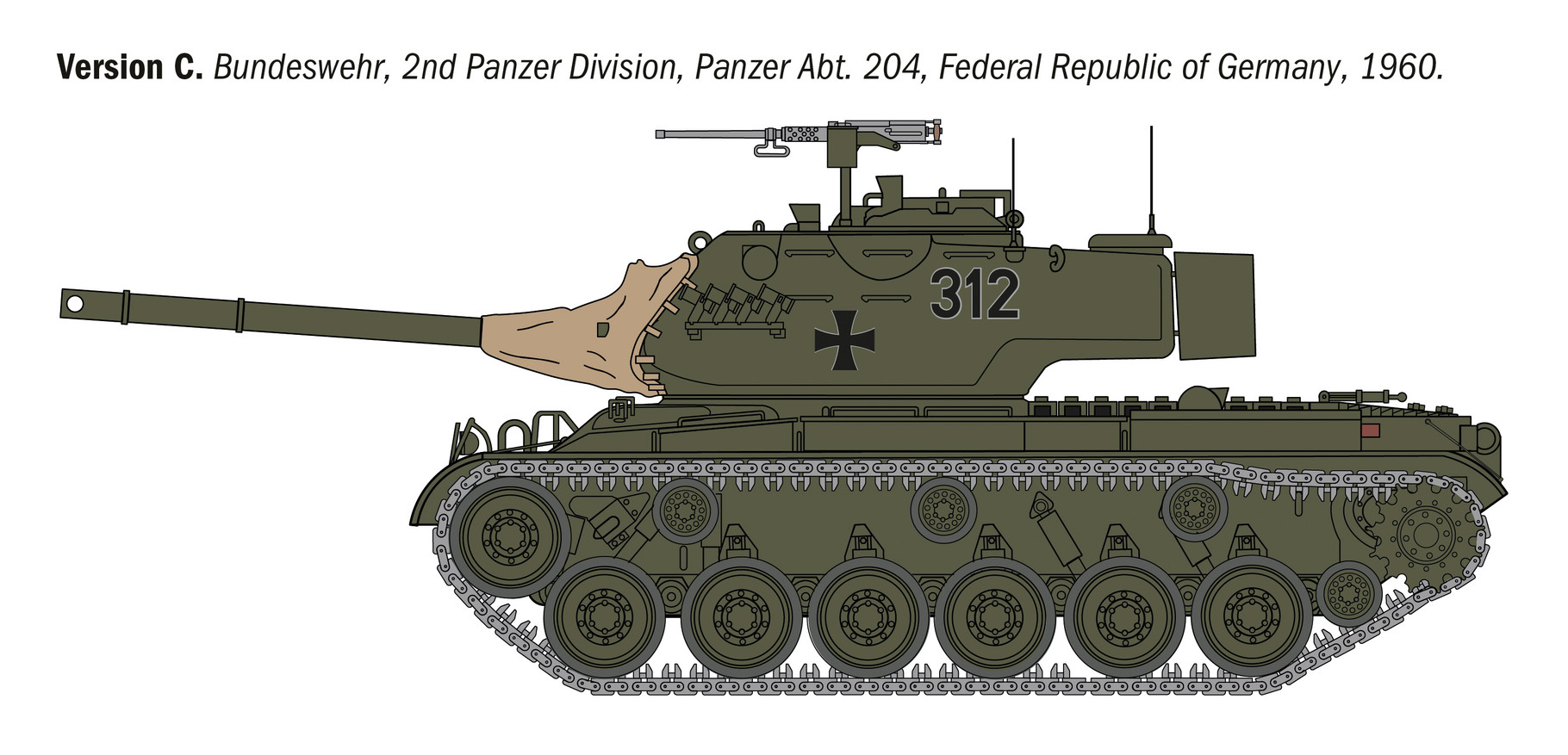 Italeri 1/35 M47 Patton # 6763