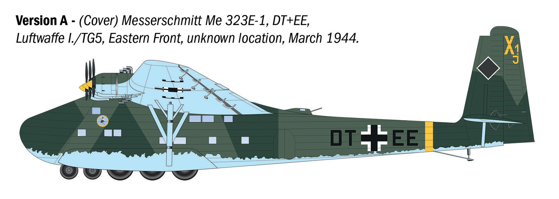 Italeri 1/72 Messerschmitt Me 323 Gigant # 90104