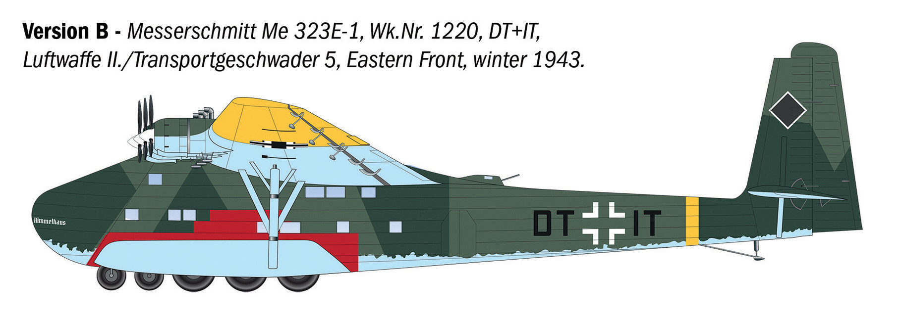 Italeri 1/72 Messerschmitt Me 323 Gigant # 90104