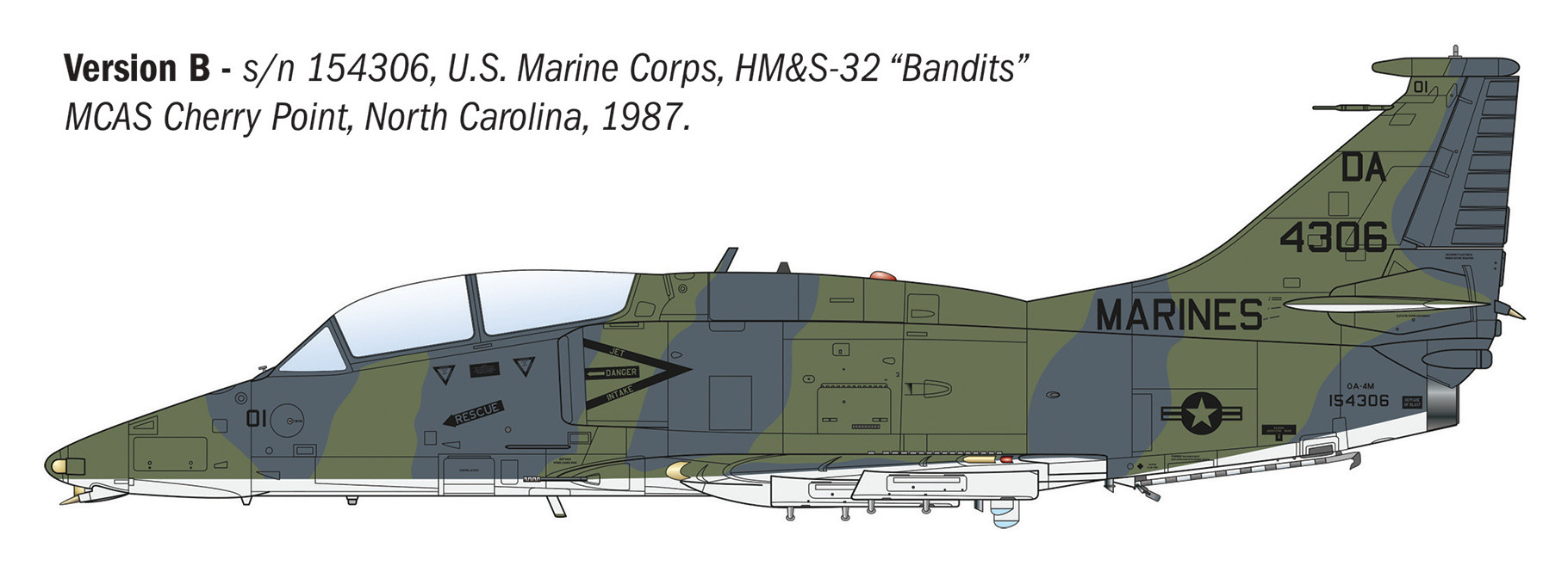 Italeri 1/72 OA-4M Skyhawk II # 90165