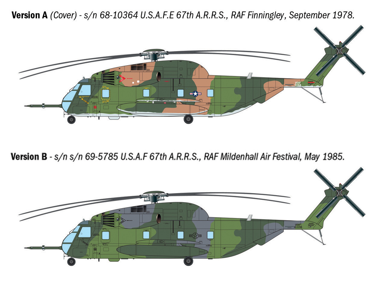 Italeri 1/72 HH-53C Super Jolly Green Giant # 91035