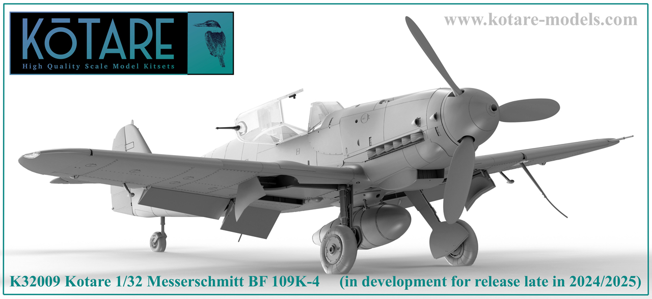 Kotare 1/32 Messerschmitt Bf-109K-4 # 32009NZ