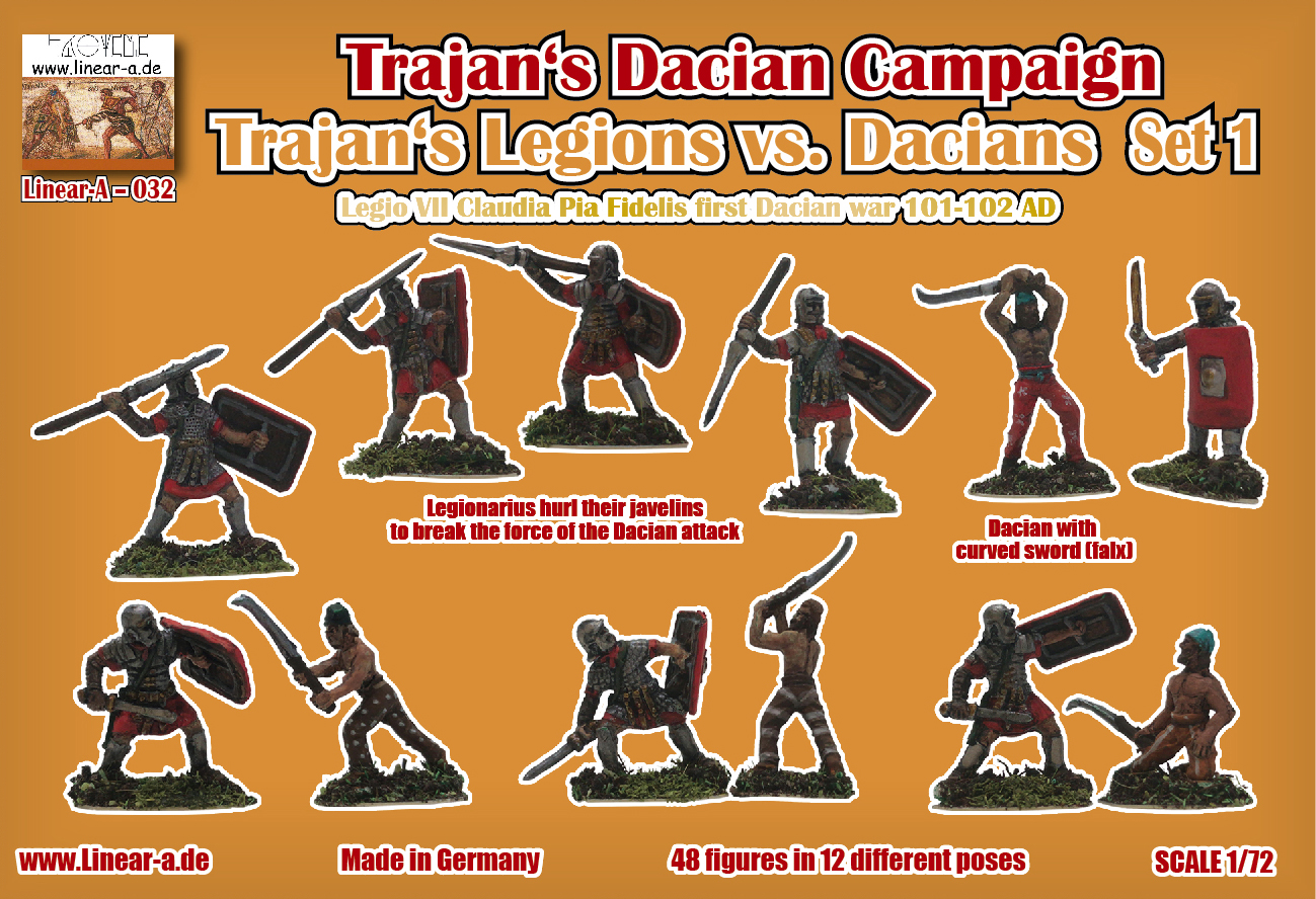 Linear-A 1/72 Trajan's Legion vs. Dacians Set 1 # 032