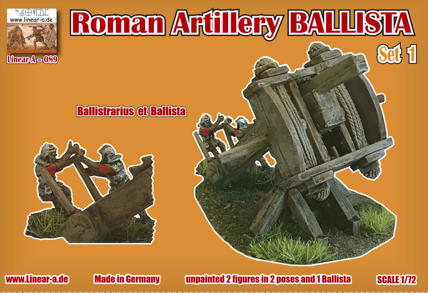 Linear-A 1/72 Roman Ballista # 089
