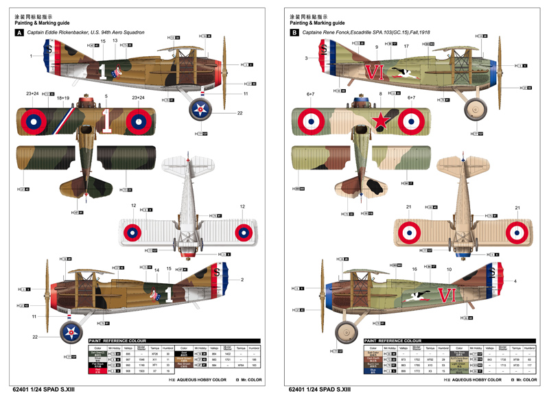 I Love Kit 1/24 Spad S. XIII # 62401
