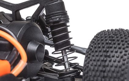 Losi 1/28 Micro-T 2WD Stadium Truck RTR OIL-FILLED SHOCKS