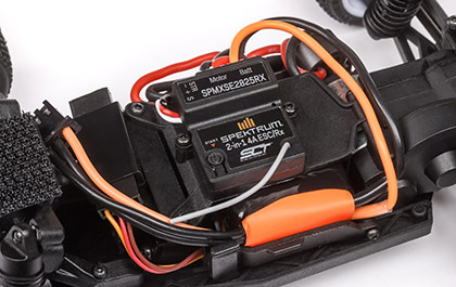 Losi 1/28 Micro-T 2WD Stadium Truck RTR FULLY PROPORTIONAL ELECTRONICS