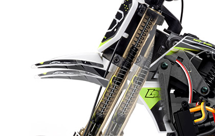 Losi 1/4 Promoto-SM FXR Supermoto Motorcycle RTR (Batt & Charger) # 2310