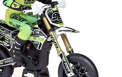 Losi 1/4 Promoto-SM FXR Supermoto Motorcycle RTR (Batt & Charger) # 2310