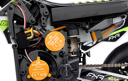 Losi 1/4 Promoto-SM FXR Supermoto Motorcycle RTR (Batt & Charger) # 2310