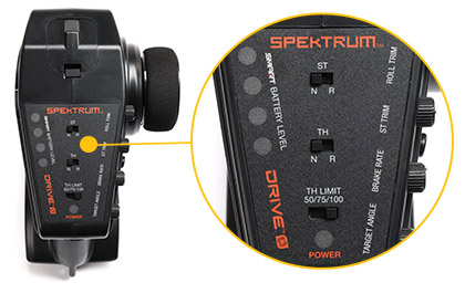 SPEKTRUM DX3 SMART TRANSMITTER Losi 1/8 LMT 2.0 Grave Digger 4X4 Solid Axle Monster Truck SPEKTRUM DX3 SMART TRANSMITTER