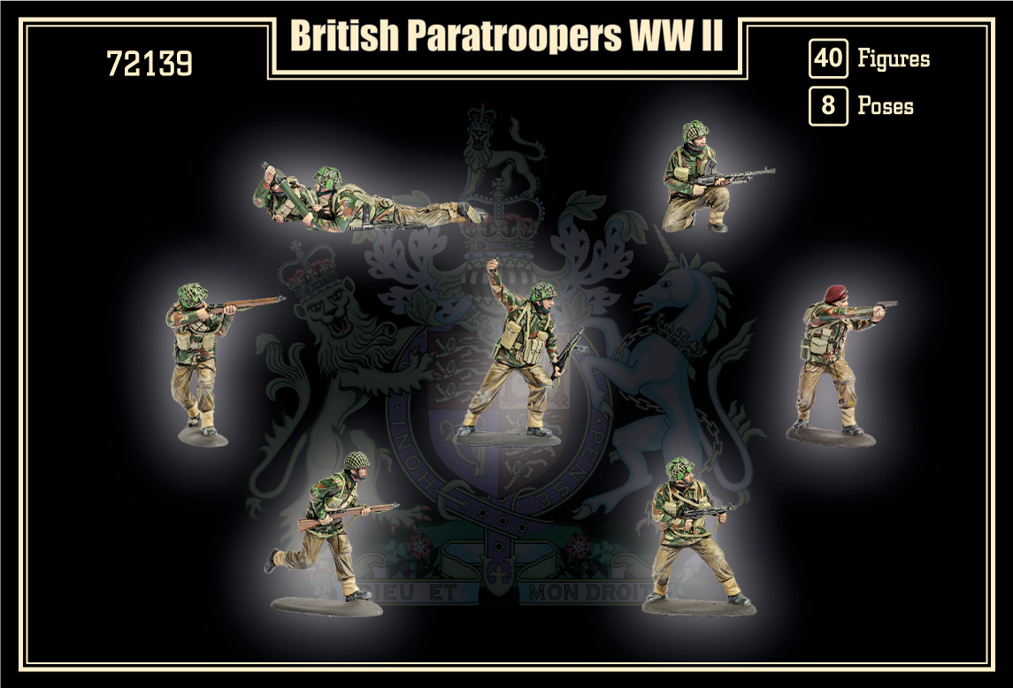 Mars 1/72 British Paratroopers (WWII) # 72139