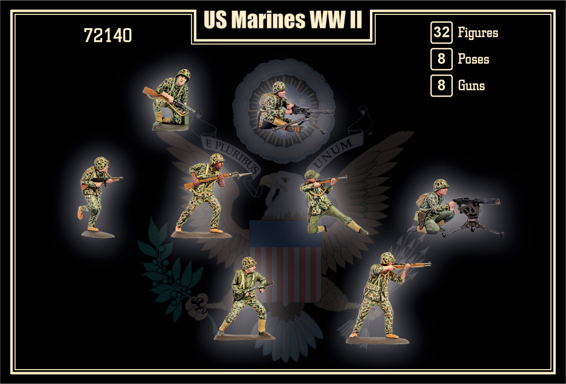 Mars 1/72 U.S.Marines (WWII) # 72140
