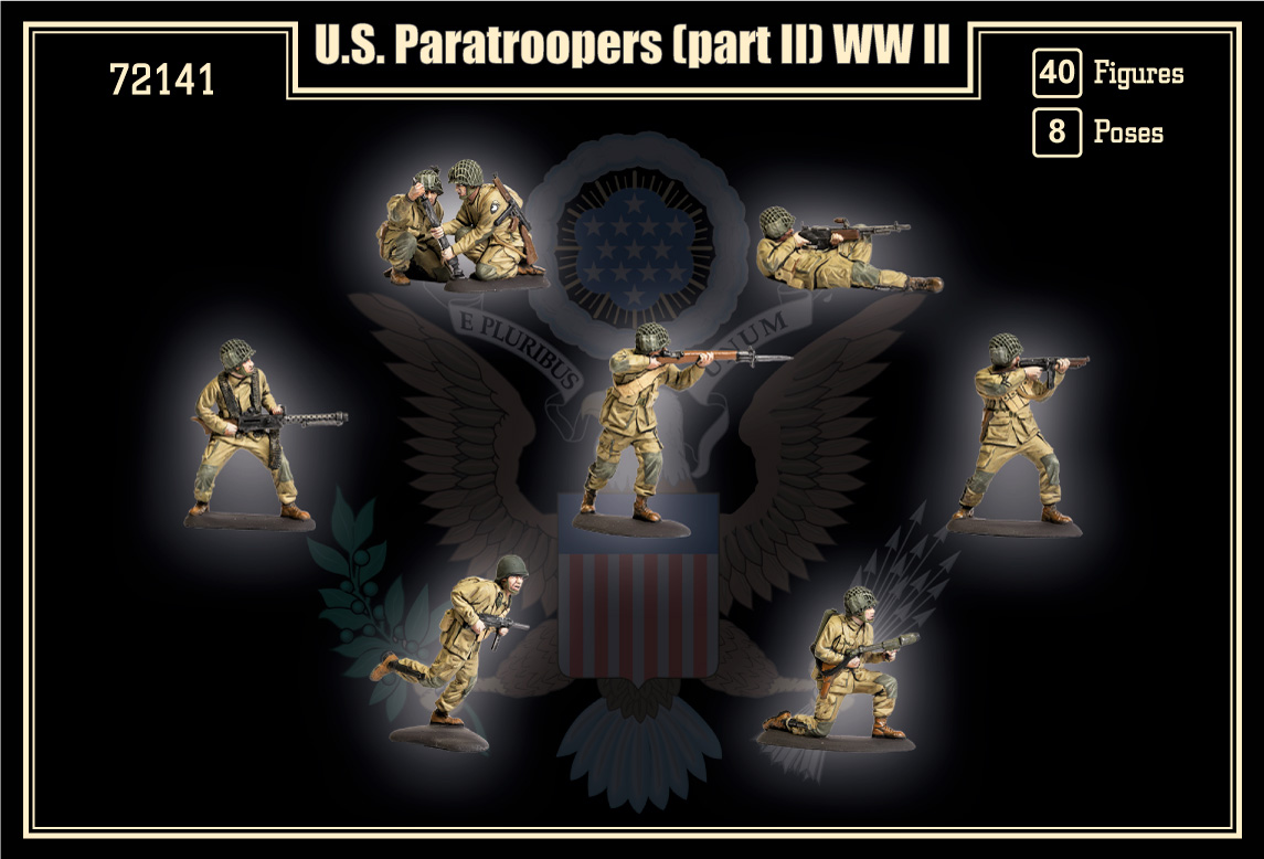 Mars 1/72 U.S. Paratroopers Part 2 (WWII) # 72141