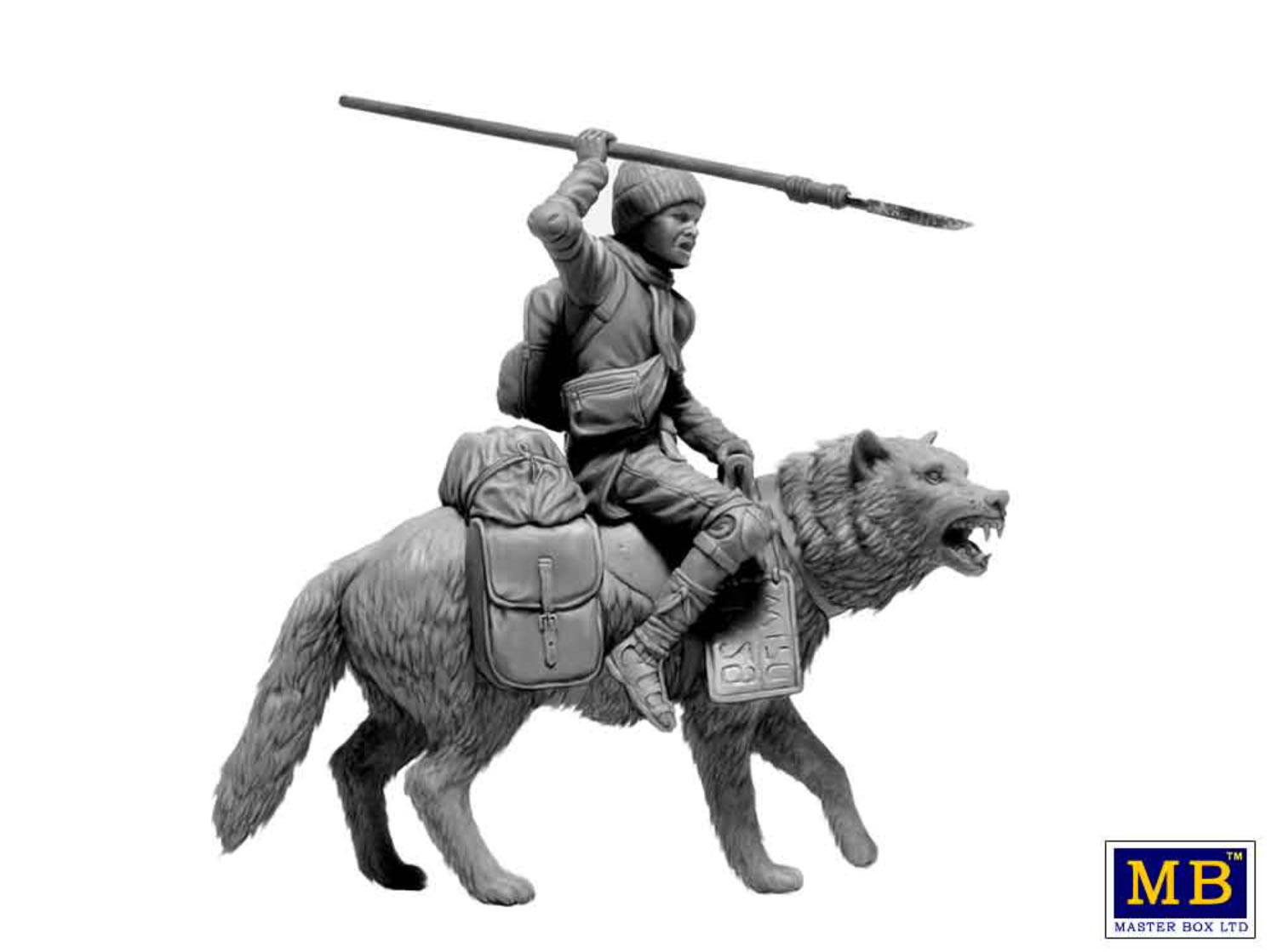 Masterbox 1/24 The Last Bridge, Kit.8 Clan of Wolves # 24086