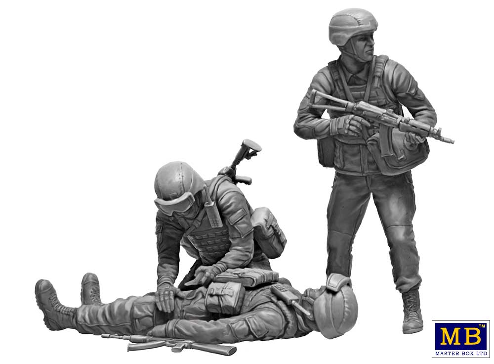 Masterbox 1/35 Kit No.8 Ukrainian Medics (UKR-RUS War) # 35231