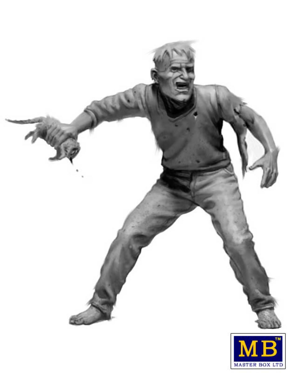 Masterbox 1/35 Zombieland, Kit No. 2, Zombies # 35242