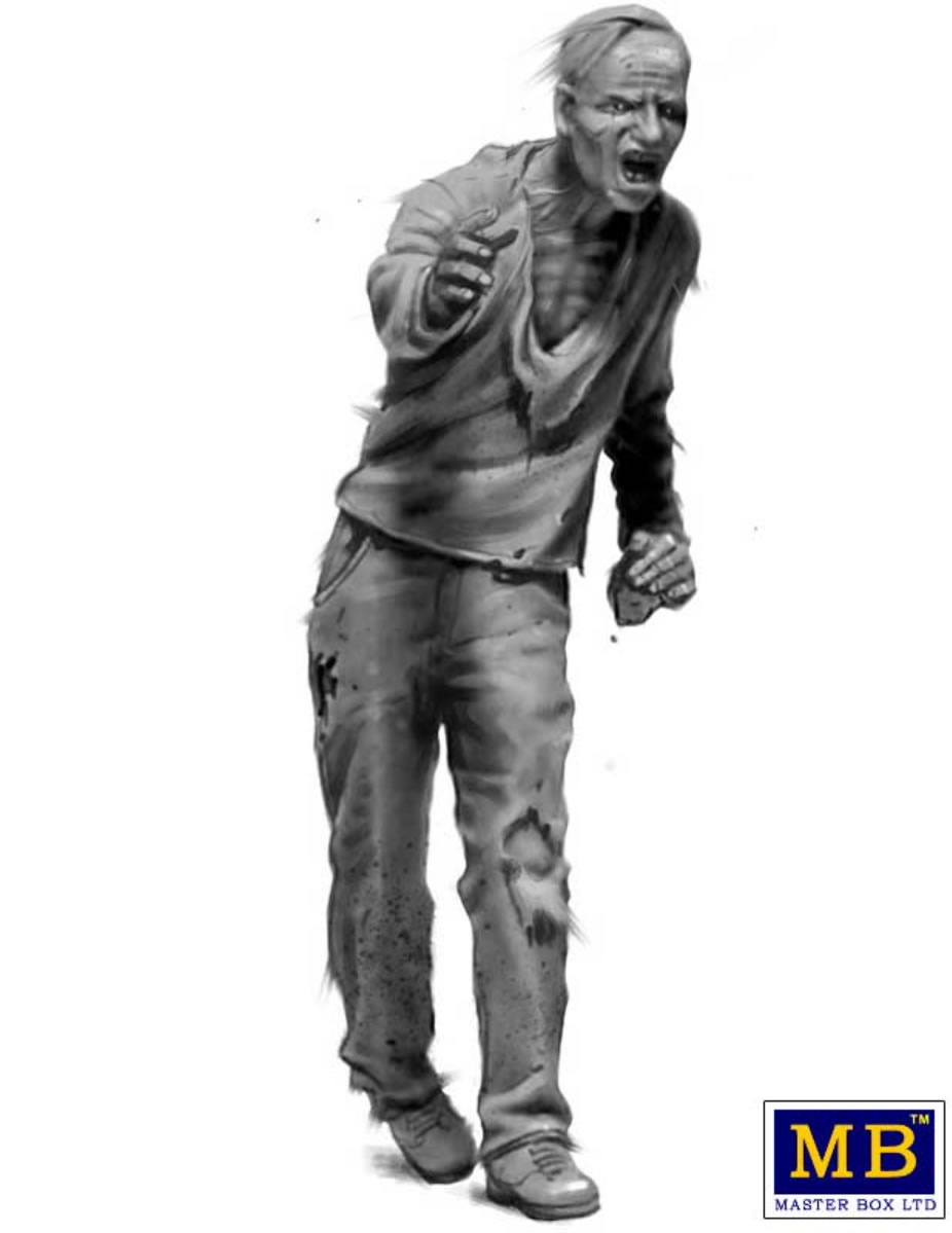 Masterbox 1/35 Zombieland, Kit No. 2, Zombies # 35242