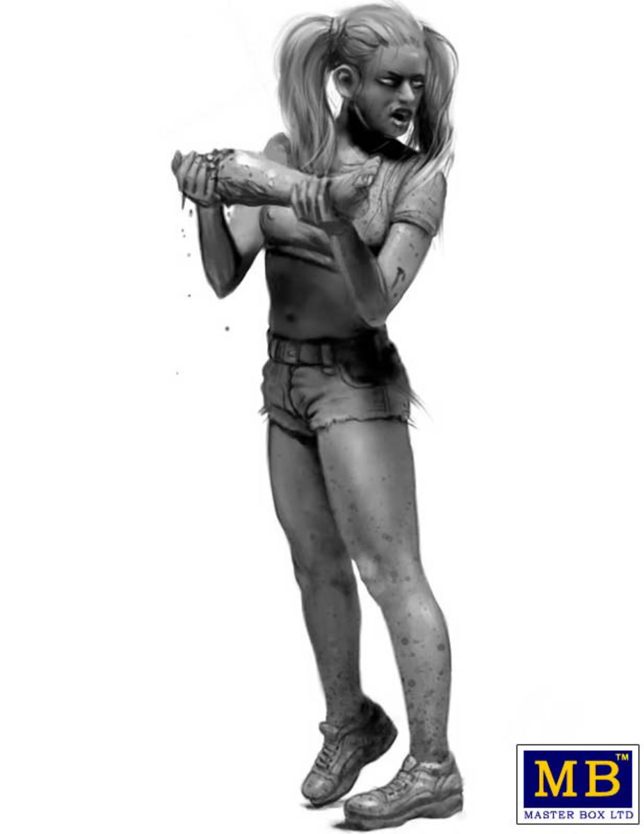 Masterbox 1/35 Zombieland, Kit No. 2, Zombies # 35242