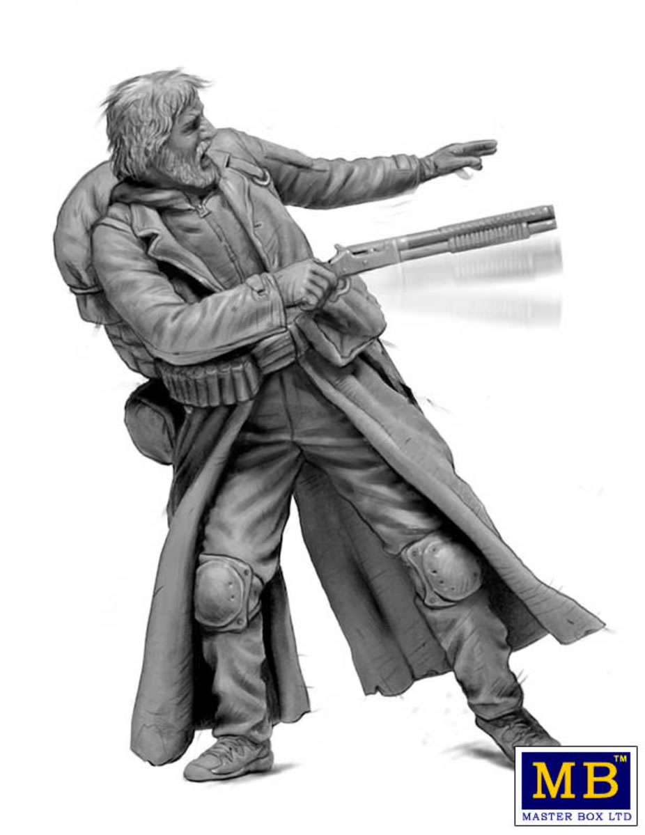 Masterbox 1/35 Zombieland, Kit No. 3. Zombie Hunters # 35243