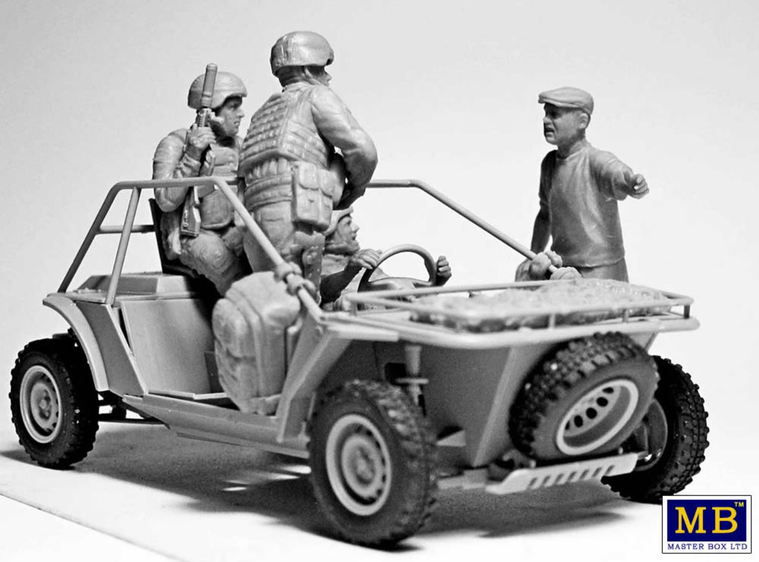 Masterbox 1/35 Mongoose, Ukrainian Infantry, Kursk # 35247