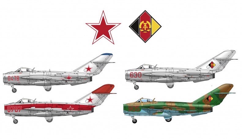Ammo by Mig Jimenez 1/48 Mikoyan MIG-17F Fresco C USSR/DDR # 8508