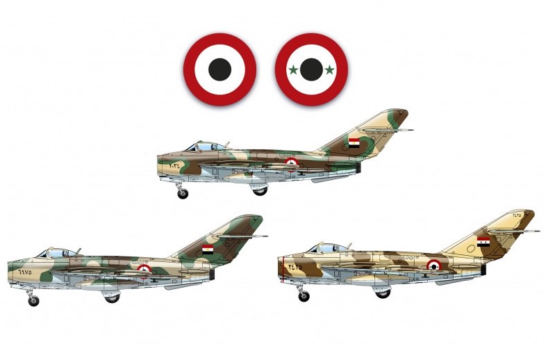 Ammo by Mig Jimenez 1/48 Mikoyan MIG-17F EGYPT SYRIA # 8511