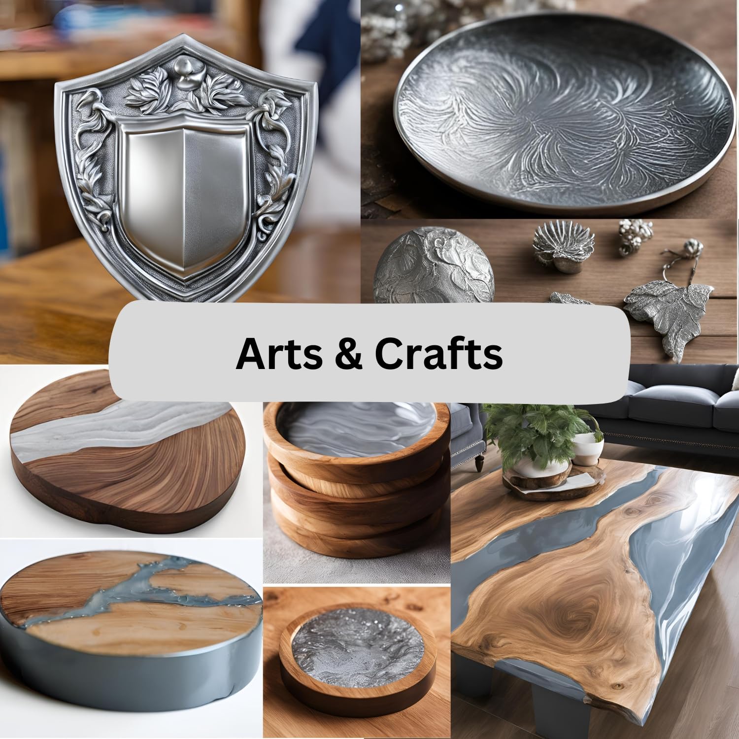 Milliput 2 Part Epoxy Filler Metallic # MILMETAL