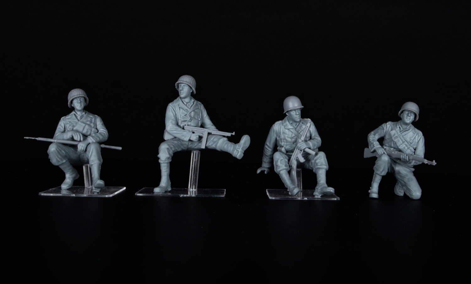 Miniart 1/35 US Infantry Tank Riders Set 1 # 35407