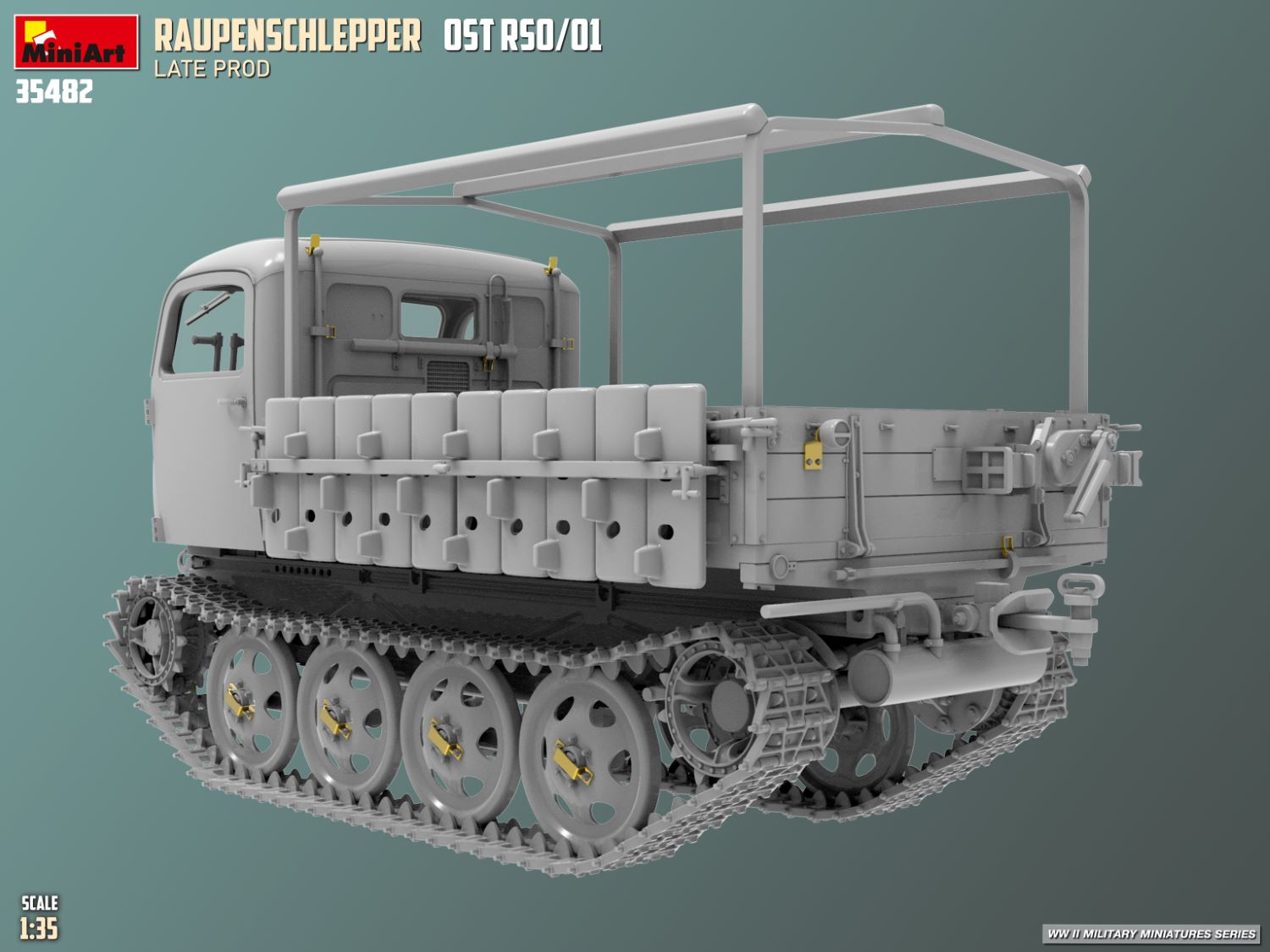 Miniart 1/35 Raupenschlepper Ost RSO/01. Late Prod # 35482