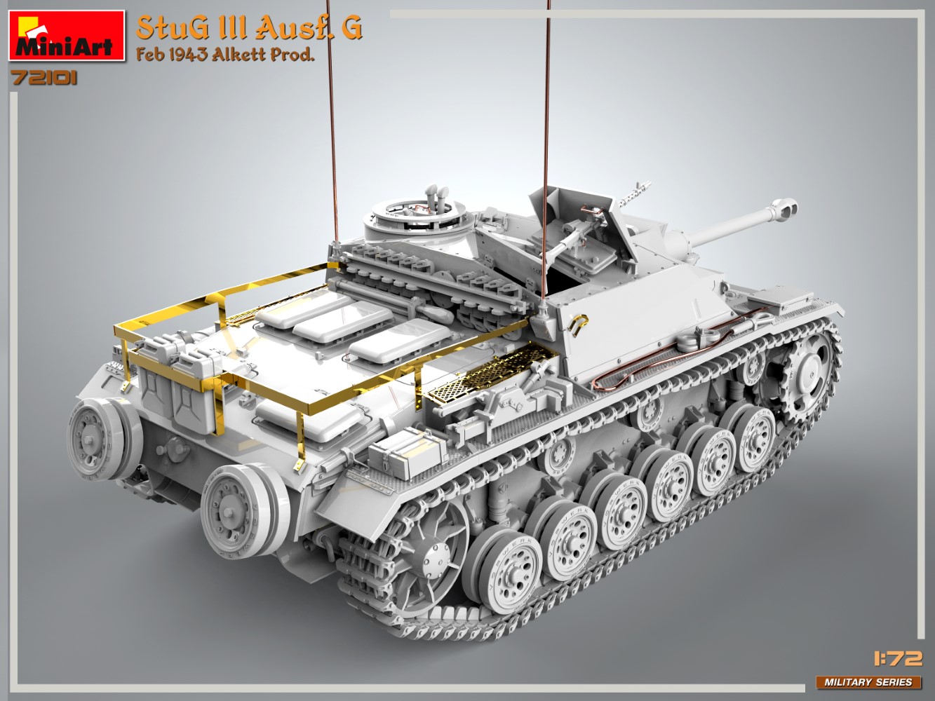 Miniart 1/72 StuG III Ausf G Feb 1943 Prod # 72101