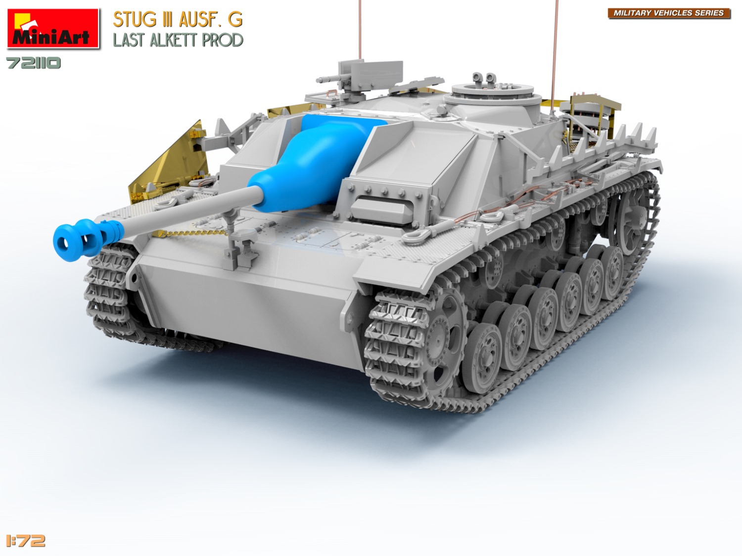 Miniart 1/72 StuG III Ausf G Last Alkett Prod # 72110