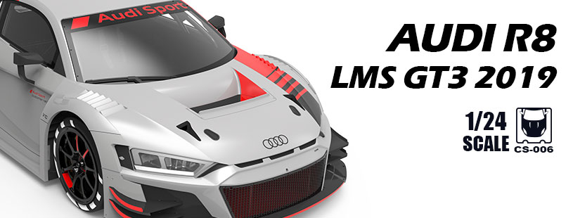 Meng Model 1/24 Audi R8 LMS GT3 2019 # CS-006