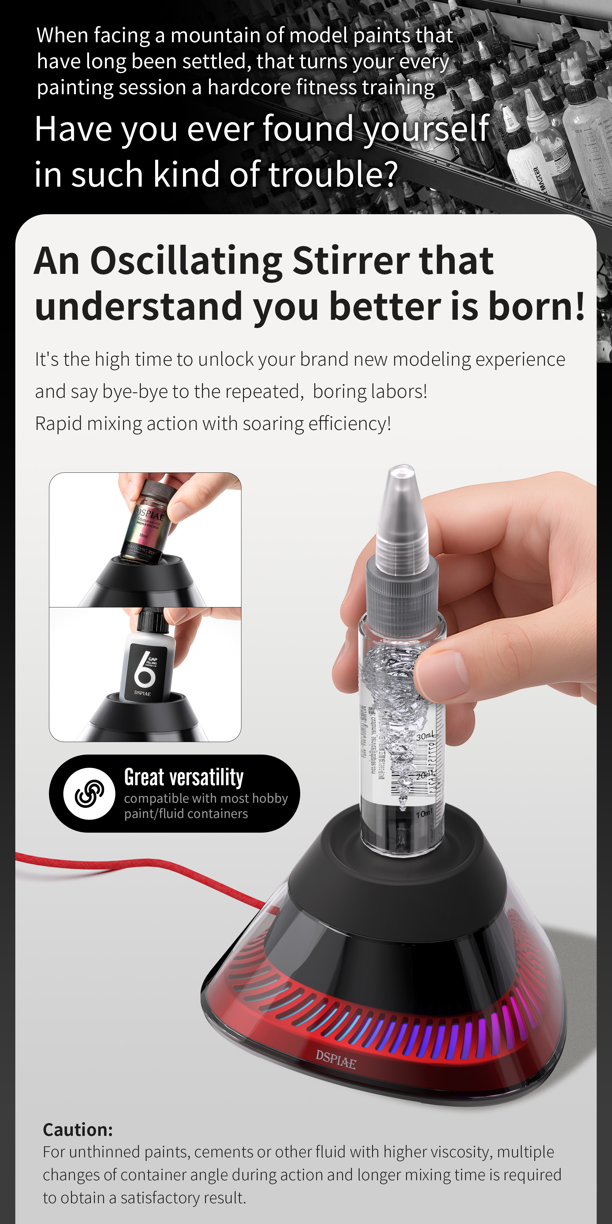 Dspiae Oscillating Stirrer # MS-02