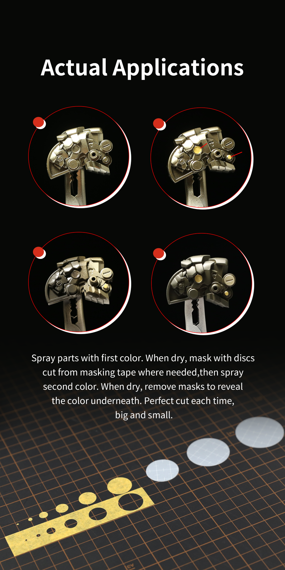 Dspiae Stepless Adjustment Circular Cutter # MT-C