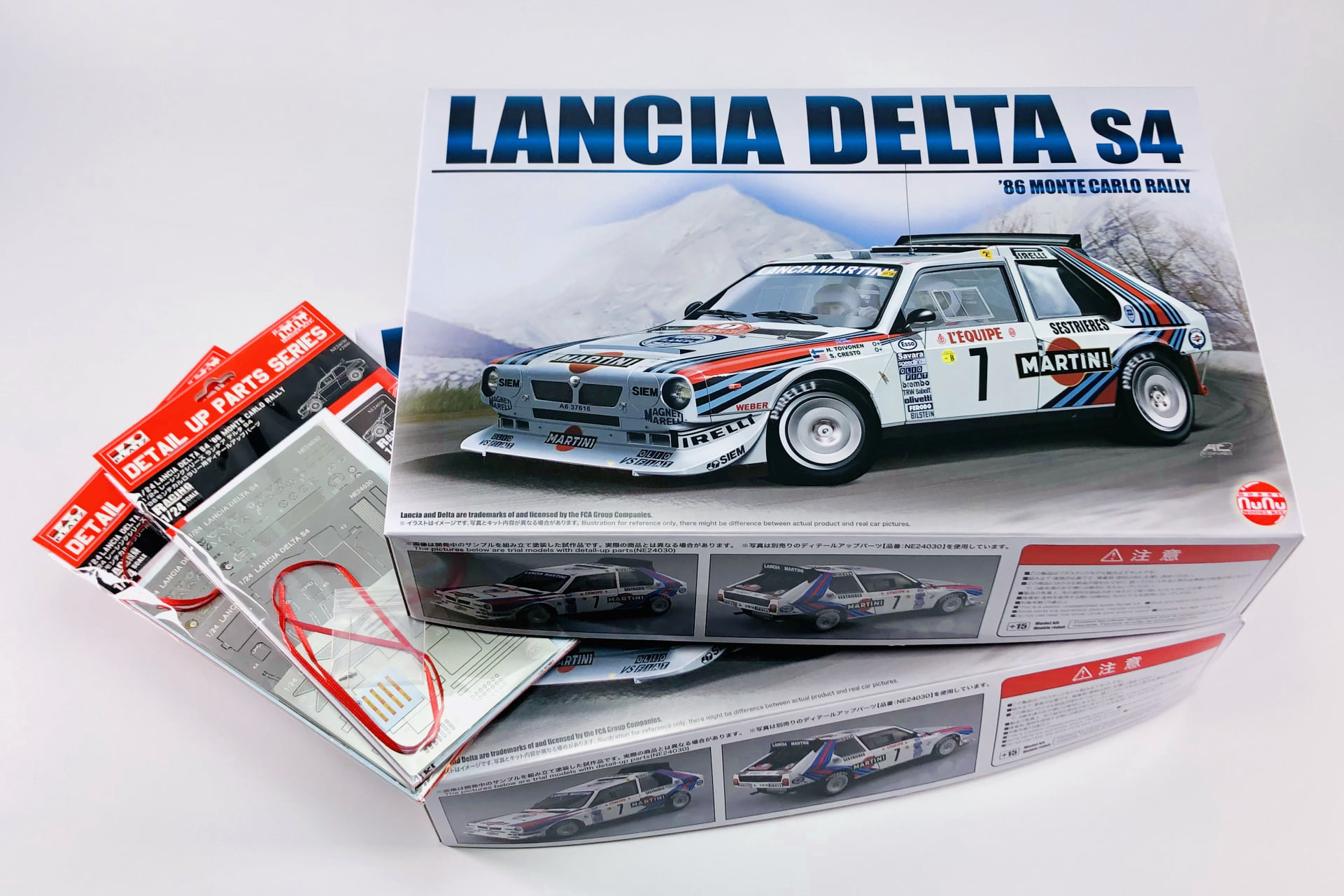 NUNU 1/24 Delta S4 Martini Montecarlo 1986 Upgrade Set # E24030