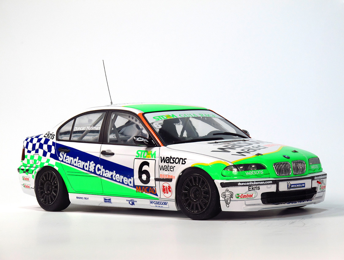 NuNu 1/24 BMW 320I E46 Touring Macau 2001 Winner # 24041