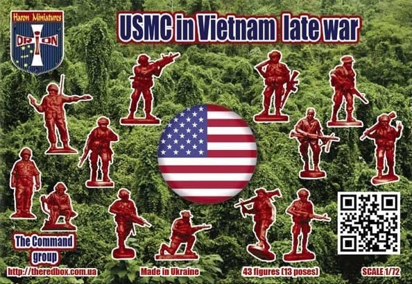 Orion Figures 1/72 USMC in Vietnam (Late War) # 72072