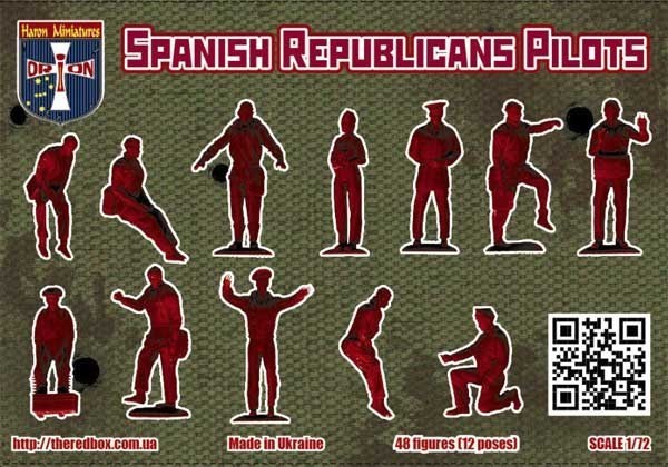 Orion Figures 1/72 Spanish Republican Pilots # 72073