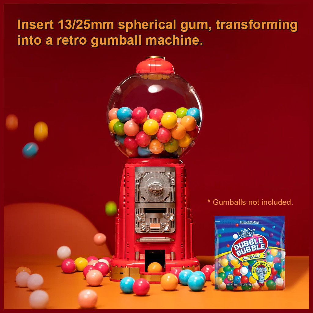 PANTASY Retro Gumball Machine - 936 pcs # 85016