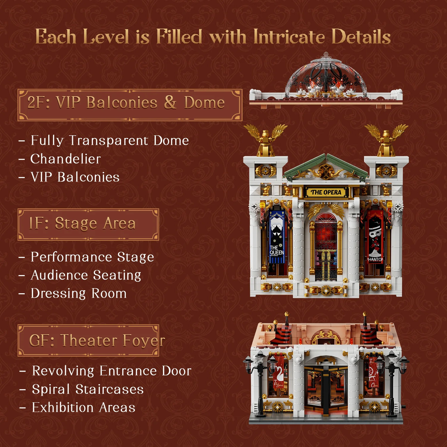 PANTASY The Opera Building - 3518 pcs # 85019