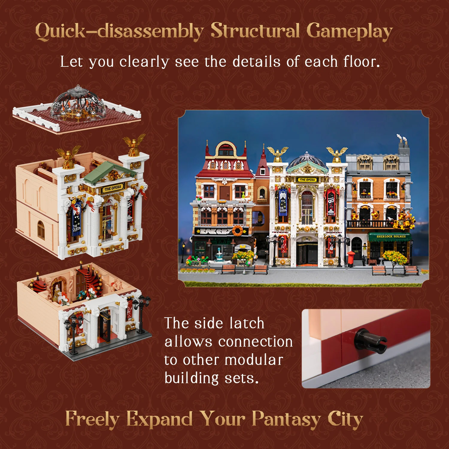 PANTASY The Opera Building - 3518 pcs # 85019
