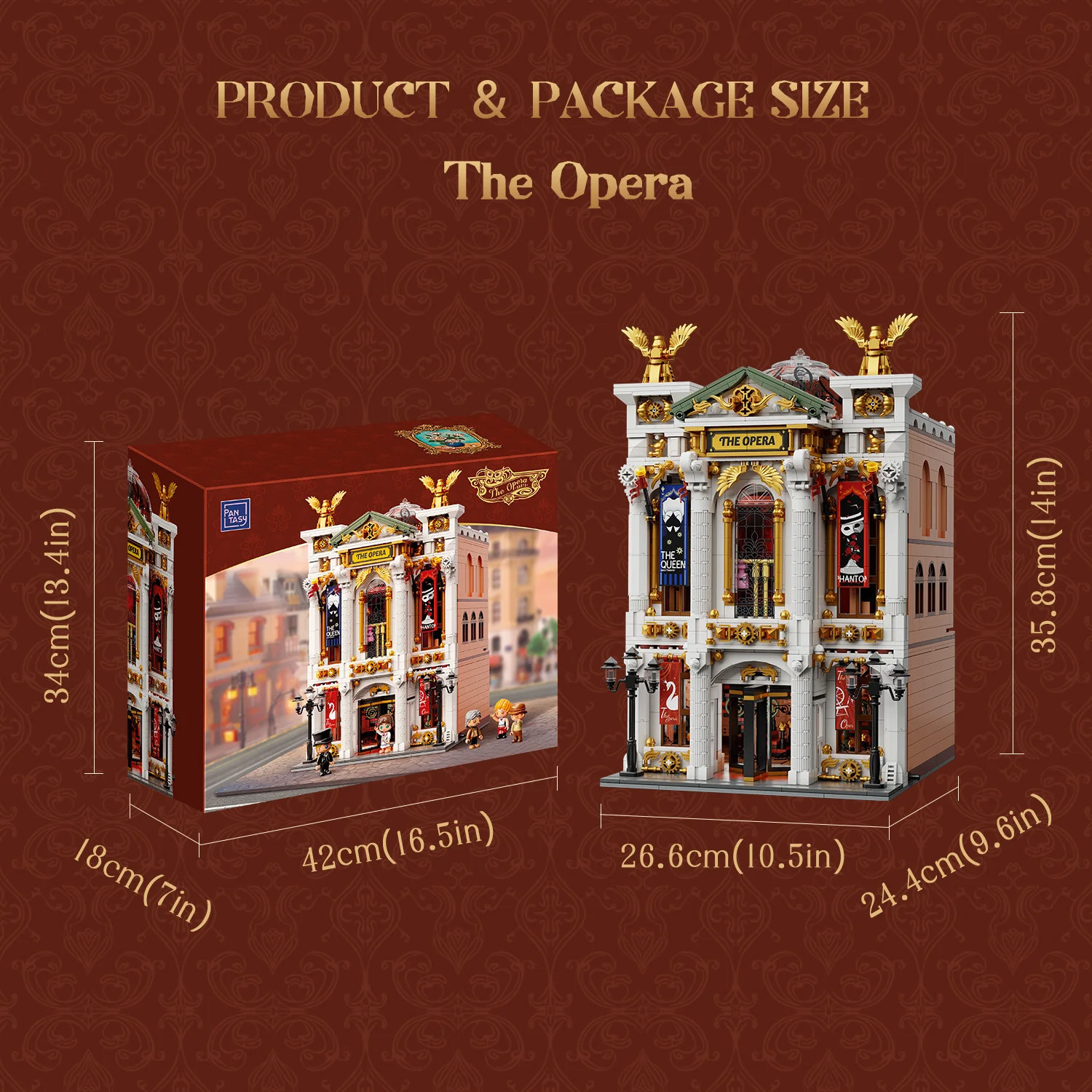 PANTASY The Opera Building - 3518 pcs # 85019